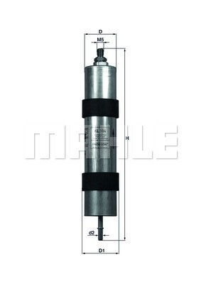 Bränslefilter Knecht KL 104 KNECHT
