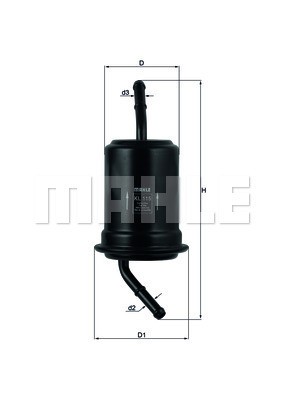 Bränslefilter Knecht KL 115 KNECHT