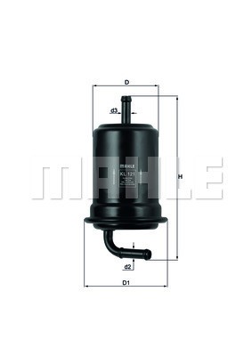 Bränslefilter Knecht KL 121 KNECHT