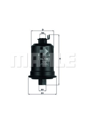 Bränslefilter Knecht KL 129 KNECHT