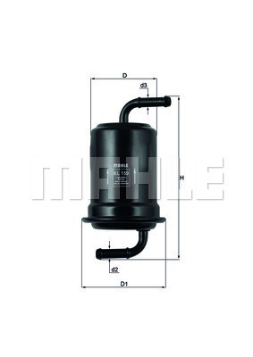 Bränslefilter Knecht KL 159 KNECHT