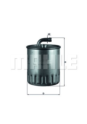 Bränslefilter Knecht KL 179 KNECHT Bränslefilter Knecht KL 179 KNECHT