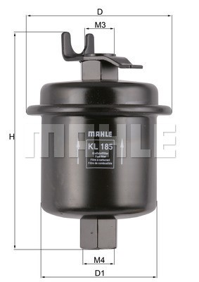 Bränslefilter Knecht KL 185 KNECHT