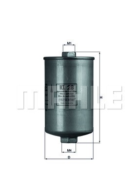Bränslefilter Knecht KL 28 KNECHT