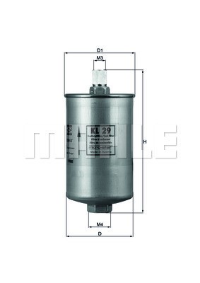 Bränslefilter Knecht KL 29 KNECHT