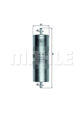Bränslefilter Knecht KL 35 KNECHT