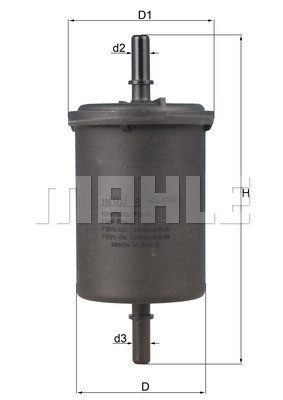 Bränslefilter Knecht KL 416/1 KNECHT