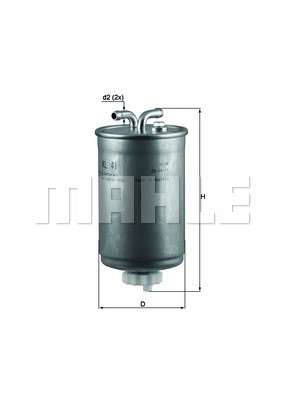 Bränslefilter Knecht KL 41 KNECHT