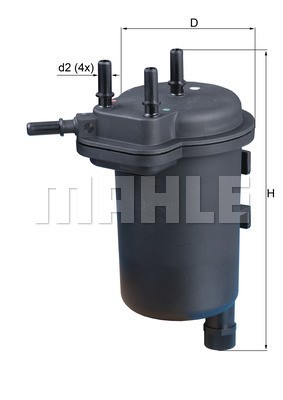 Bränslefilter Knecht KL 430 KNECHT