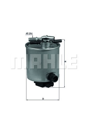 Bränslefilter Knecht KL 440/14 KNECHT