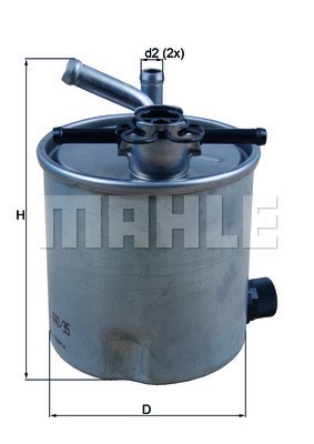 Bränslefilter Knecht KL 440/35 KNECHT