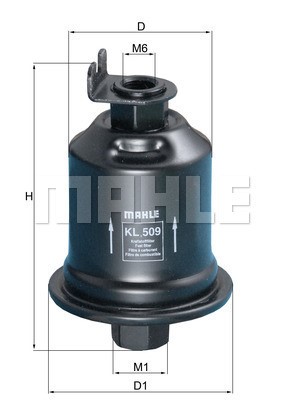 Bränslefilter Knecht KL 509 KNECHT