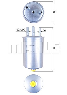 Bränslefilter Knecht KL 511 KNECHT