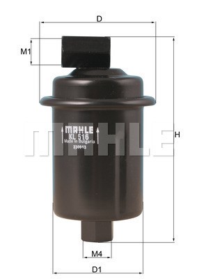 Bränslefilter Knecht KL 516 KNECHT