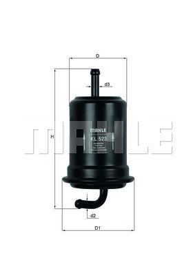 Bränslefilter Knecht KL 523 KNECHT