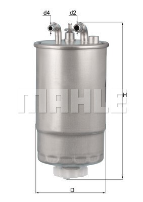 Bränslefilter Knecht KL 568 KNECHT