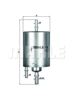 Bränslefilter Knecht KL 573 KNECHT