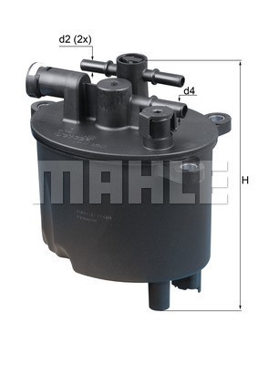 Bränslefilter Knecht KL 581 KNECHT