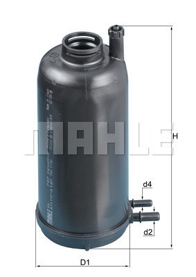 Bränslefilter Knecht KL 707D KNECHT