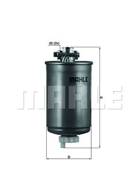 Bränslefilter Knecht KL 75 KNECHT
