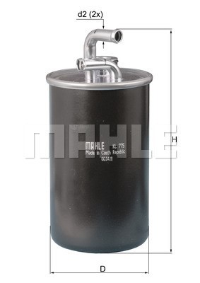 Bränslefilter Knecht KL 775 KNECHT