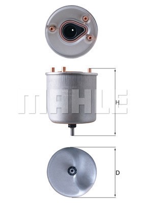 Bränslefilter Knecht KL 788 KNECHT