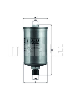 Bränslefilter Knecht KL 88 KNECHT