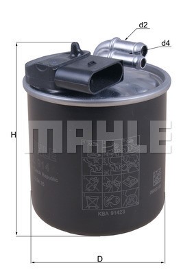 Bränslefilter Knecht KL 914 KNECHT