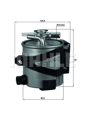Bränslefilter Knecht KLH 44/22 KNECHT
