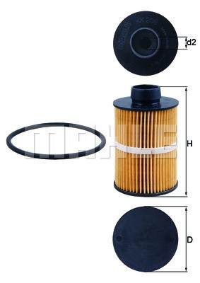 Bränslefilter KNECHT