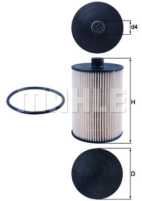 Bränslefilter Knecht KX 226D KNECHT