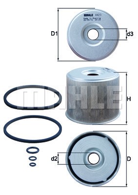 Bränslefilter KNECHT