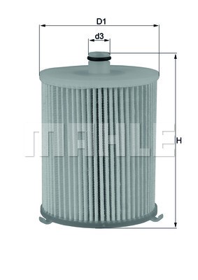 Bränslefilter Knecht KX 245/4D KNECHT Bränslefilter Knecht KX 245/4D KNECHT