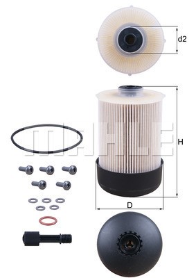 Bränslefilter KNECHT