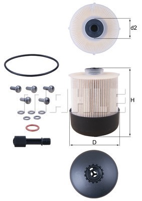 Bränslefilter KNECHT