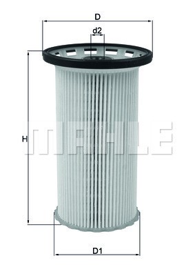 Bränslefilter Knecht KX 386 KNECHT