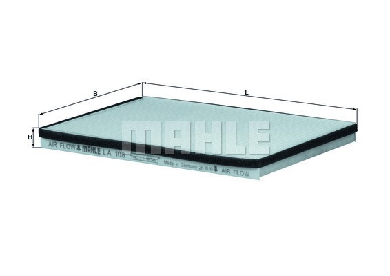 Kupefilter Knecht LA 108 KNECHT