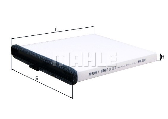 Kupefilter Knecht LA 1139 KNECHT