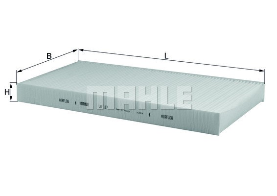 Kupefilter Knecht LA 117 KNECHT
