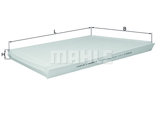 Kupefilter Knecht LA 129/1 KNECHT