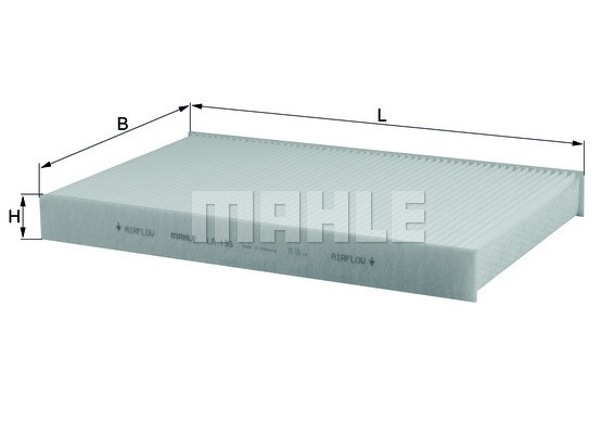 Kupefilter Knecht LA 138 KNECHT