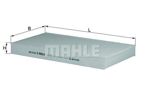 Kupefilter Knecht LA 152 KNECHT