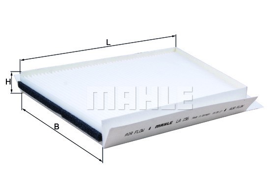 Kupefilter Knecht LA 156 KNECHT