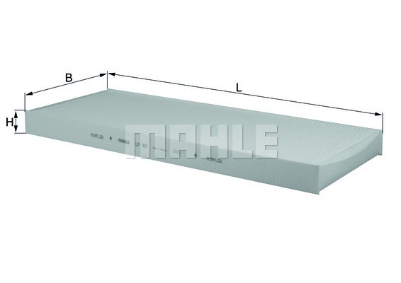 Kupefilter Knecht LA 167 KNECHT