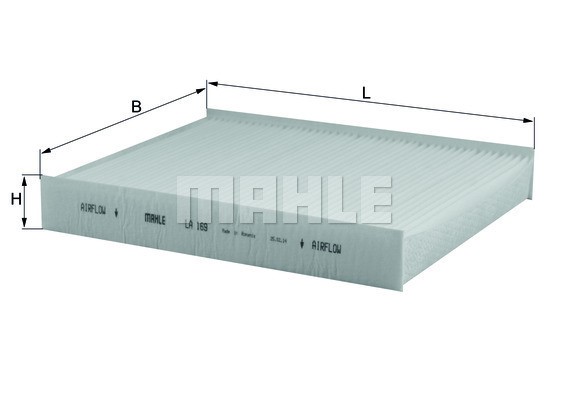 Kupefilter Knecht LA 169 KNECHT