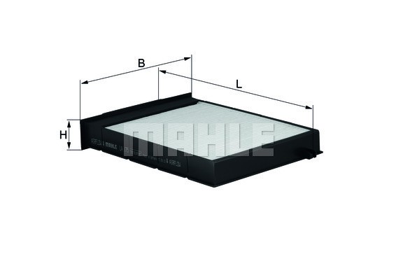 Kupefilter Knecht LA 175 KNECHT
