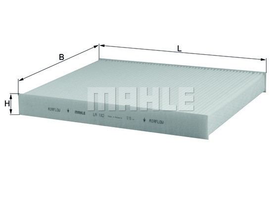 Kupefilter Knecht LA 182 KNECHT
