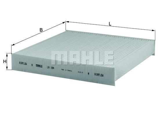 Kupefilter Knecht LA 184 KNECHT