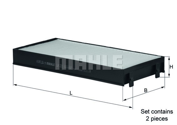 Kupefilter Knecht LA 221/S KNECHT