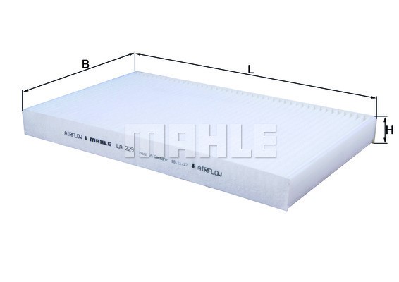 Kupefilter Knecht LA 229 KNECHT